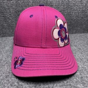 Fort Wayne TinCaps Hat Cap Strap Back Pink Youth Flower Minor League Baseball